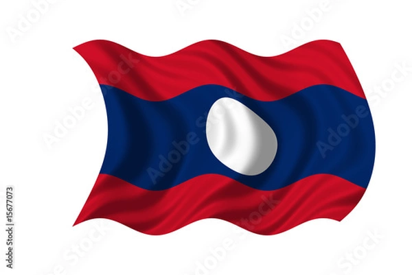 Obraz Laos Flag
