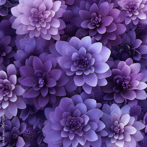 Obraz seamless pattern with flowers