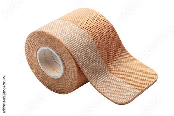 Fototapeta 3D Rendering of beautiful, trending and realistic Bandage with white background