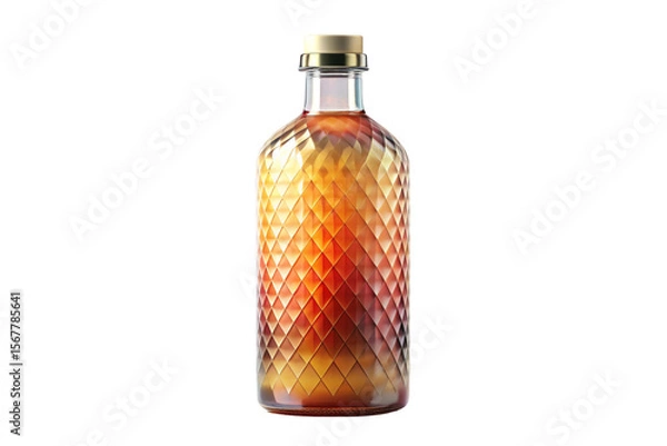 Fototapeta 3D Rendering of beautiful, trending and realistic Bottle with white background