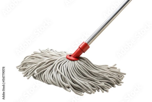 Fototapeta 3D Rendering of beautiful, trending and realistic Mop with white background
