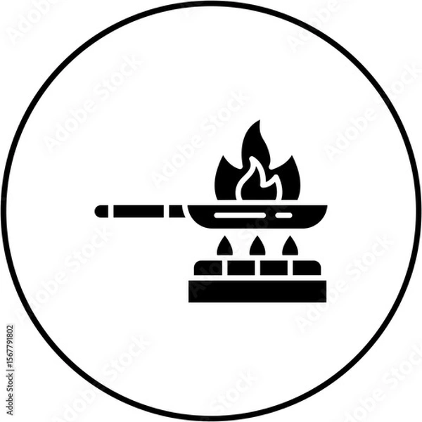 Obraz Flame Icon
