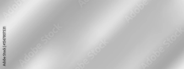 Obraz Silver mirror gradient texture background with glossy light
