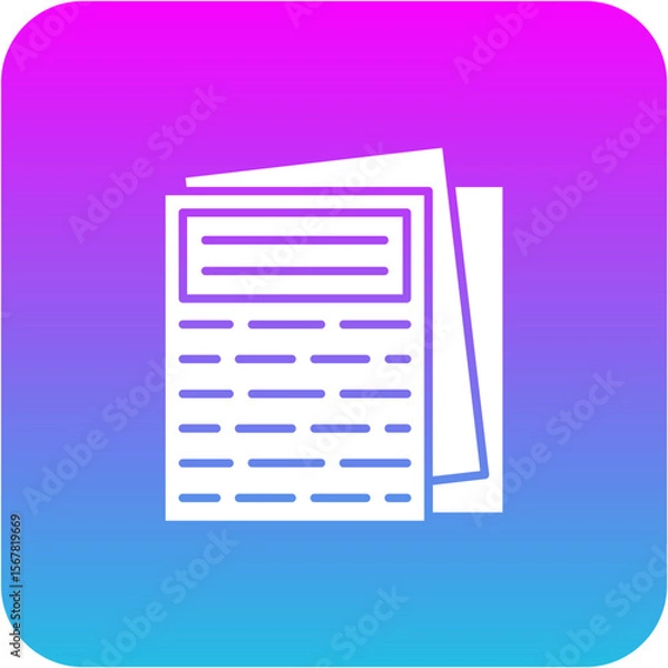 Obraz Notes Icon