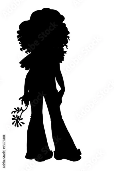 Fototapeta child shadow