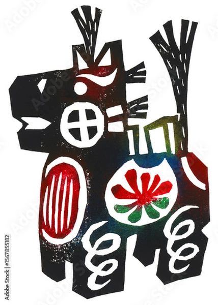 Obraz 版画　木下駒