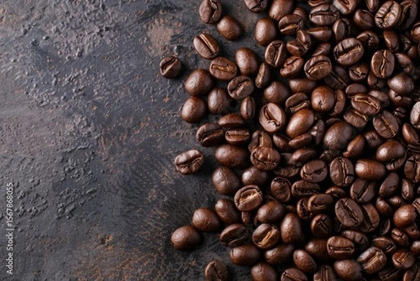 Obraz High Quality Visual of Makeup of Packaging Design of Coffee Brand