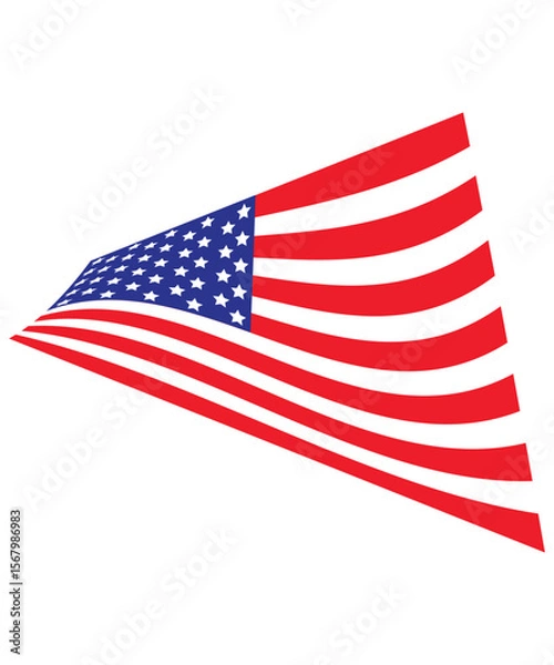 Obraz american flag