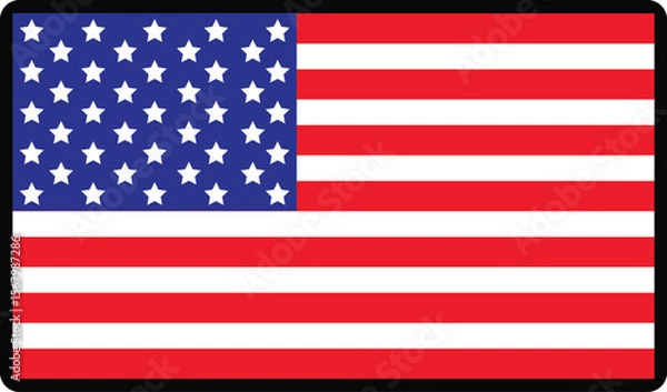 Obraz american flag
