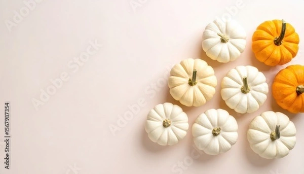 Obraz A beautiful frame of white and yellow flowers on a wooden background with fresh organic garlic cloves, a healthy cooking ingredient