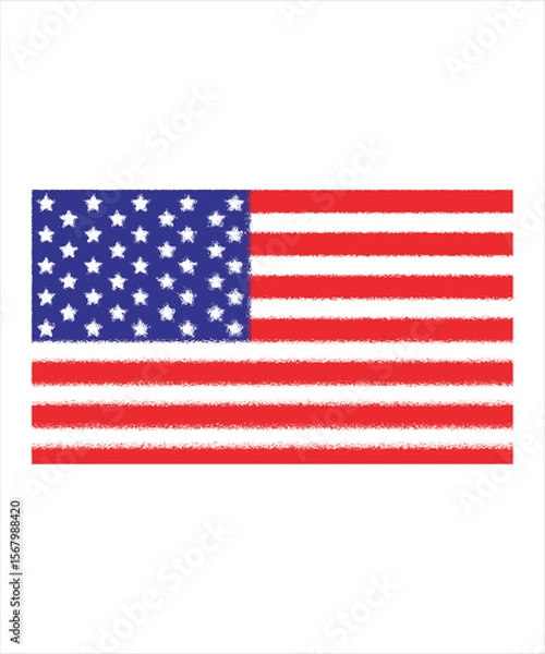 Obraz american flag