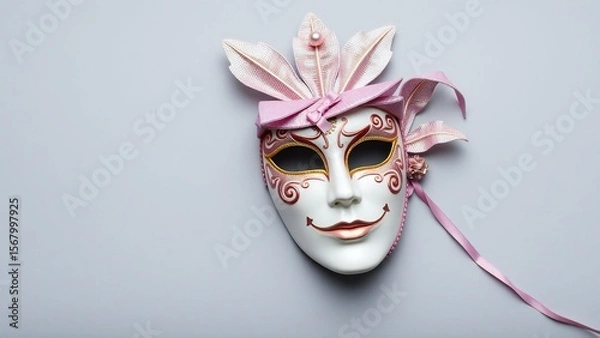 Obraz Festive venetian carnival mask 