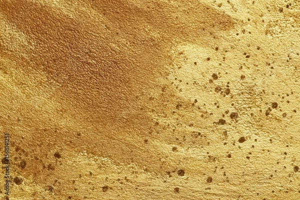 Fototapeta Golden texture for festive background enhancing warm holiday vibes and aesthetics
