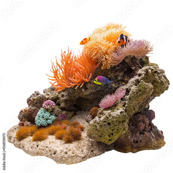 Obraz Fish Isolated on Transparent Background PNG