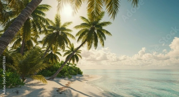 Fototapeta Tropical island paradise (5)