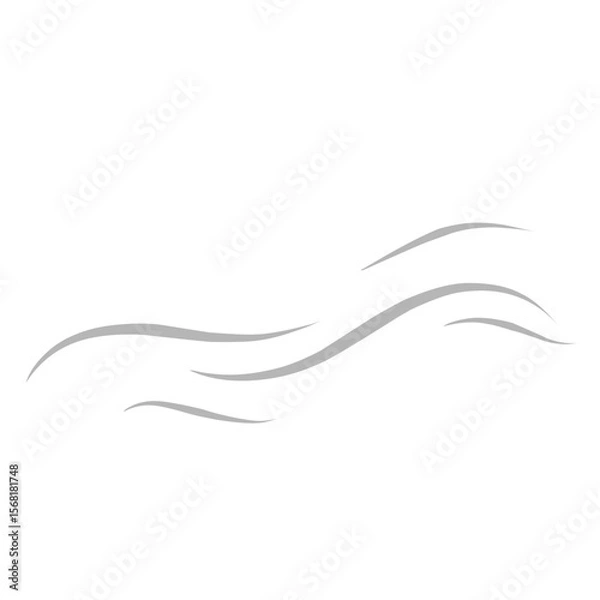 Fototapeta abstract background with waves