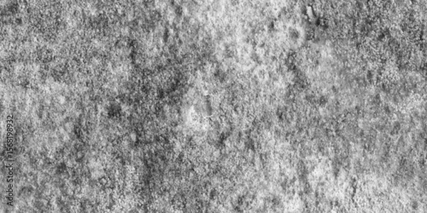 Fototapeta Old black wall with crack broken and dirty for structure background, black and white high contrast marble texture, grunge pattern design brush strokes, abstract hand drawn pencil hatching texture.