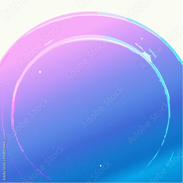 Fototapeta abstract blue background with stars
