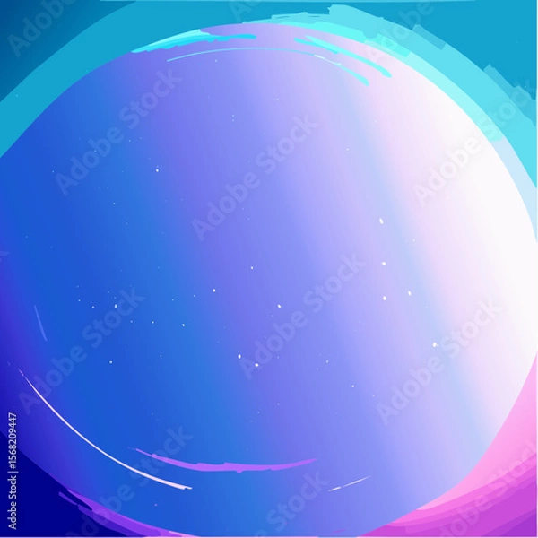 Fototapeta abstract blue background with stars
