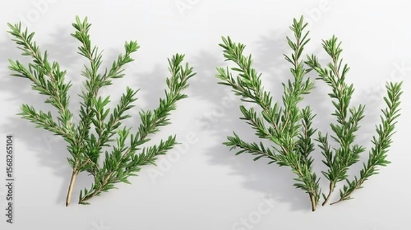 Obraz Fresh Rosemary Sprigs (2)
