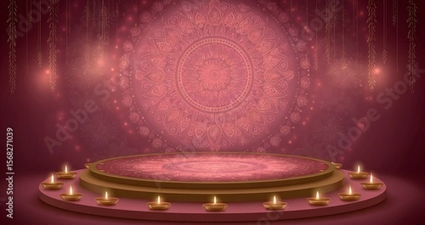 Obraz podium background