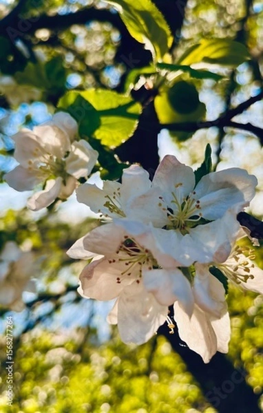 Fototapeta kwiat jabłoni