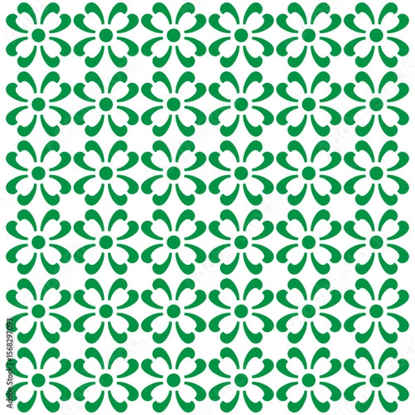 Obraz seamless pattern geometric circle lines with modern pattern
