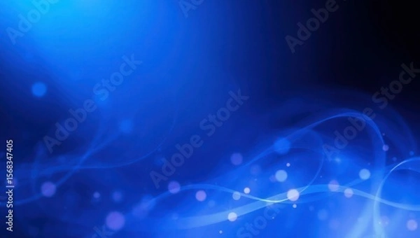 Obraz abstract blue background with waves