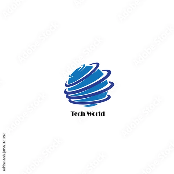 Fototapeta Tech World