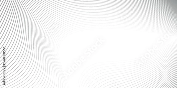 Fototapeta Vector Illustration of the gray pattern of lines abstract background. Vector Illustration