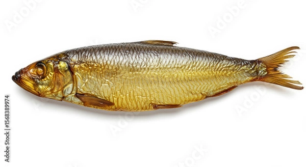 Obraz fish on white background