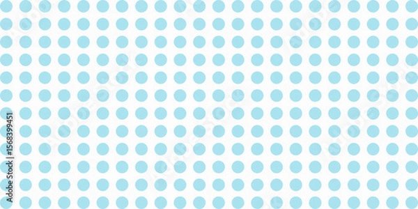 Fototapeta Basic halftone dots effect in blue and white color. Halftone effect. Dot halftone. Background with monochrome dotted texture.