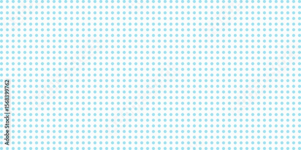 Fototapeta Abstract blue geometric hipster fashion. Dot pattern background. Polka dot pattern template Monochrome dots texture