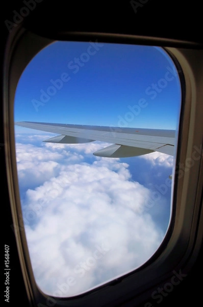 Obraz airplane window