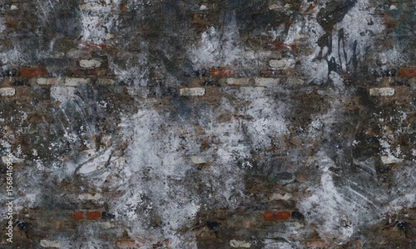 Obraz 3D Grunge Wall Background texture