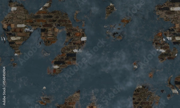 Obraz 3D Grunge Wall Background texture