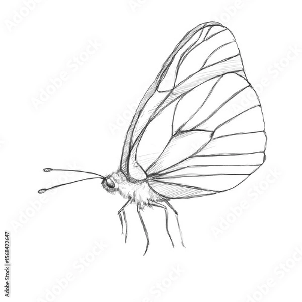 Obraz Blütenfall bee butterfly kamil