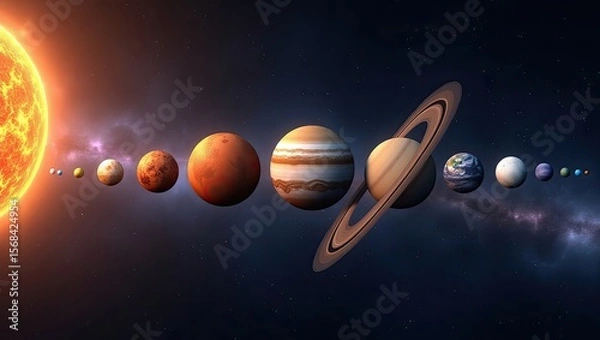 Obraz planet in space