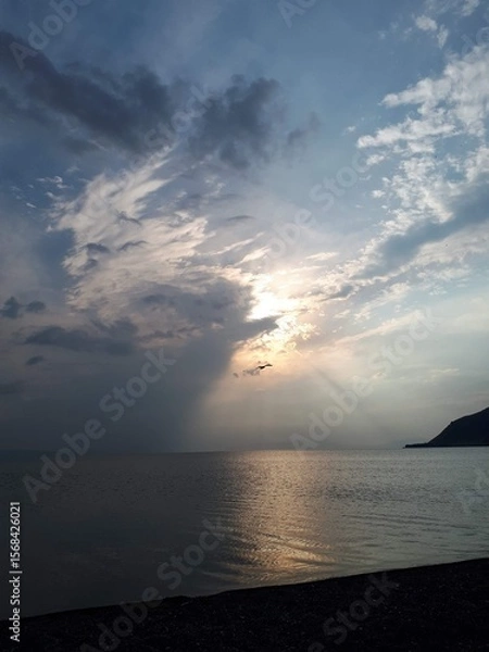 Obraz sunset over the sea