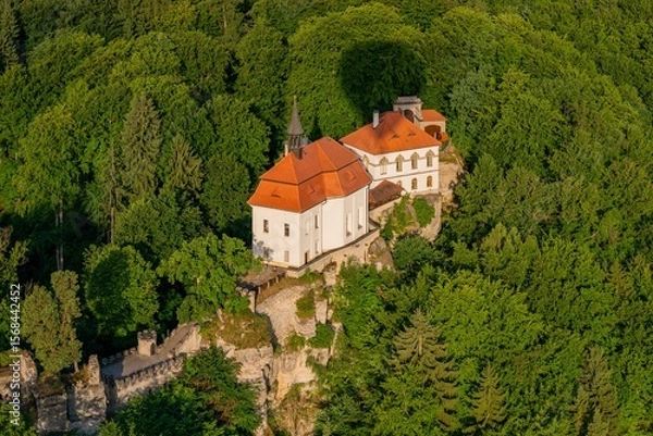 Obraz Valdstejn castle, Cesky Raj (Bohemian Paradise)