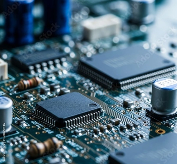 Obraz electronic circuit board