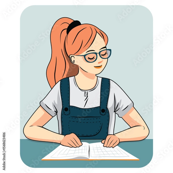 Obraz teacher studying