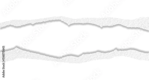 Obraz torn paper edges