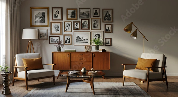 Fototapeta modern living room