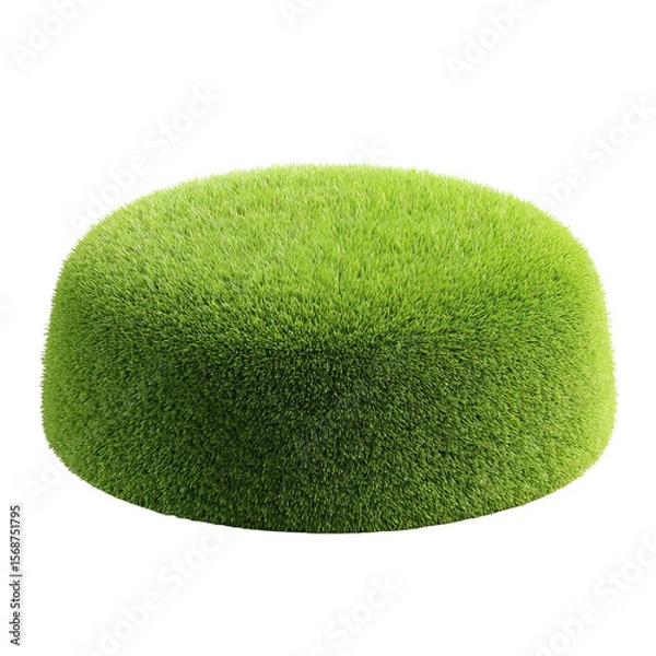 Obraz Grassy Cap Object on Transparent Background