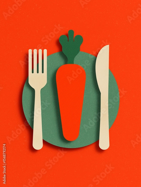 Fototapeta restaurant menu design. Generative AI