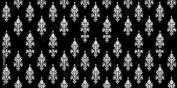 Fototapeta abstract seamless pattern. Generative AI
