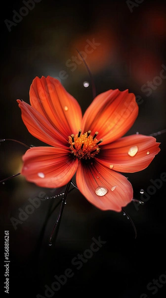 Obraz Summer Flower created with Generative AI Technology, ai, generative