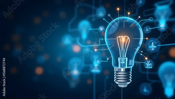 Fototapeta Innovative Strategic Sales Enablement Models: Integrated Technology Solutions, Comprehensive Sales Training, Process Optimization for Enhanced Revenue Performance - Photo Stock Concept