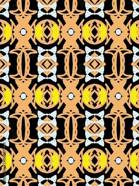 Fototapeta Abstract Geometric Pattern, Colorful Art Design, Modern Graphic